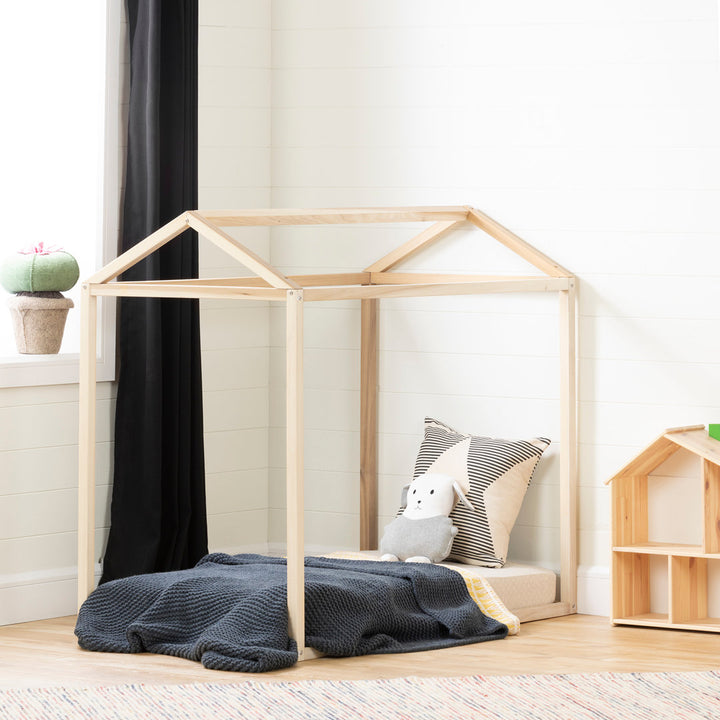 Sweedi Toddler Bed South Shore Bed Frame Color: Natural Poplar