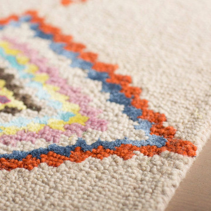 Agostini Handmade Tufted Wool Off-White Rug Mack & Milo™ Rug Size: Rectangle 2' x 3'