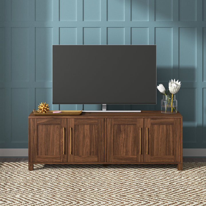 Chabot TV Stand for TVs up to 78" Latitude Run® Color: Walnut