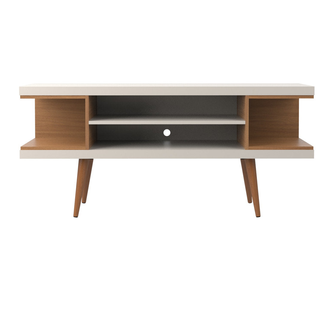 Michaelson TV Stand for TVs up to 50" Wade Logan® Color: Off White/Maple Cream