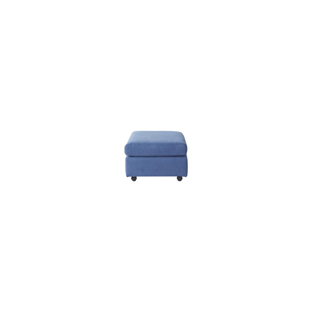 Keedah 40.5" Wide Rectangle Standard Ottoman Latitude Run® Upholstery Color: Navy