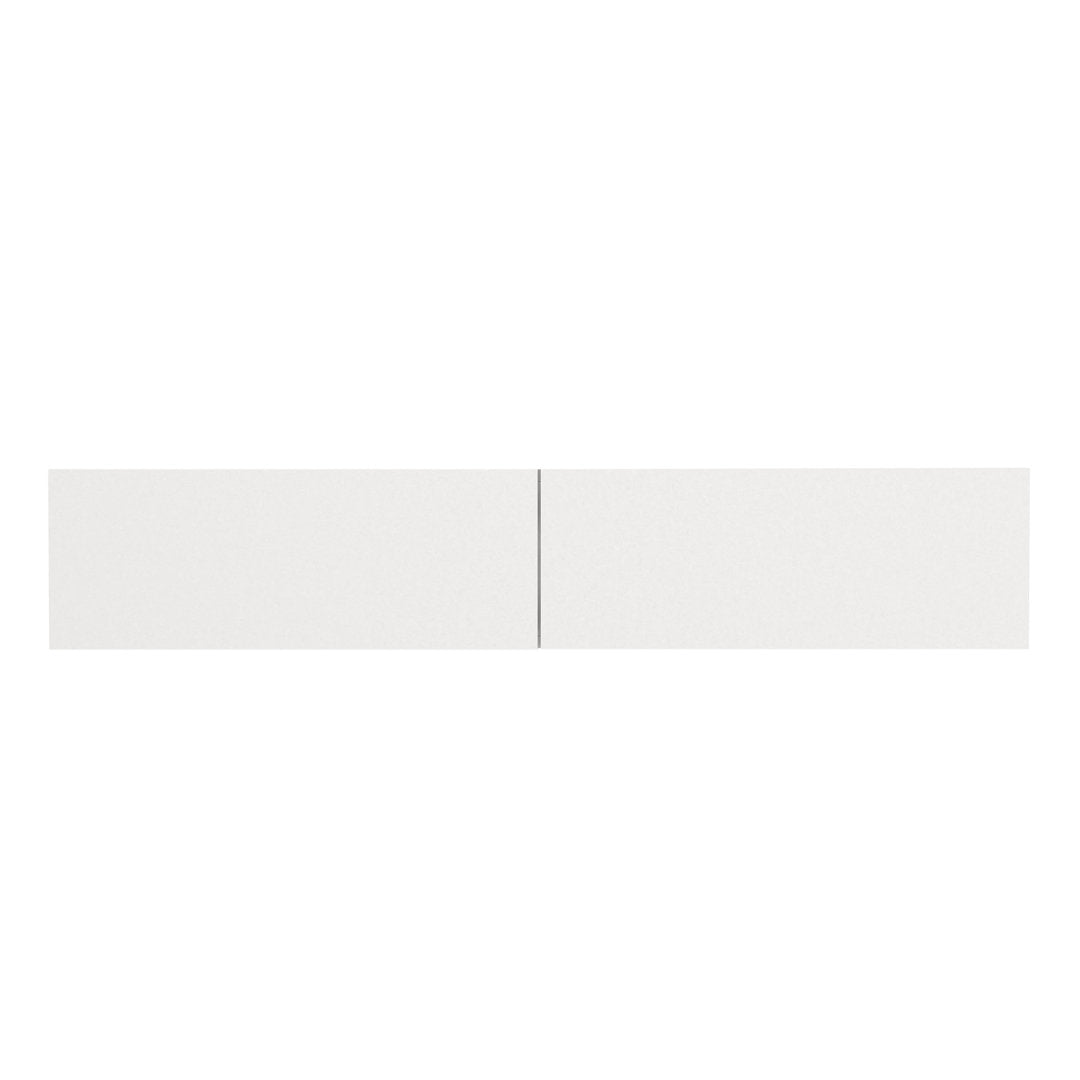 Dashay 53.15'' W Floating Storage Credenza Ebern Designs Color: White