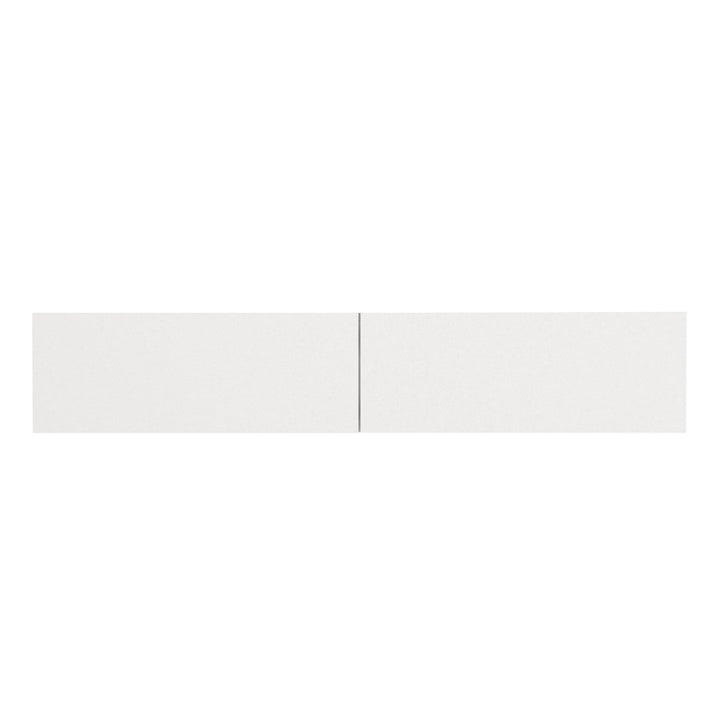 Dashay 53.15'' W Floating Storage Credenza Ebern Designs Color: White