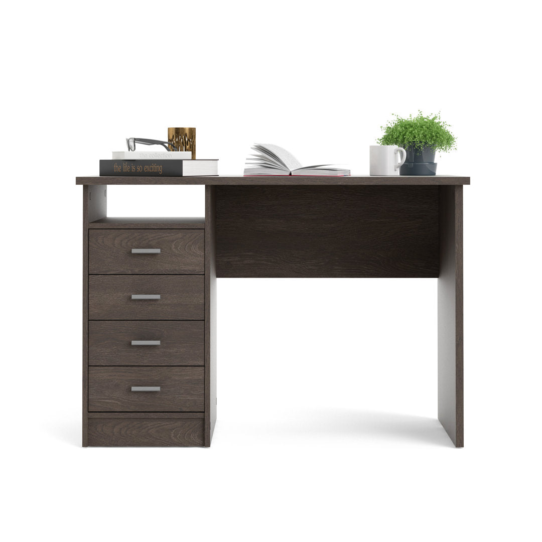 Rushayne Desk Orren Ellis Color: Dark Chocolate