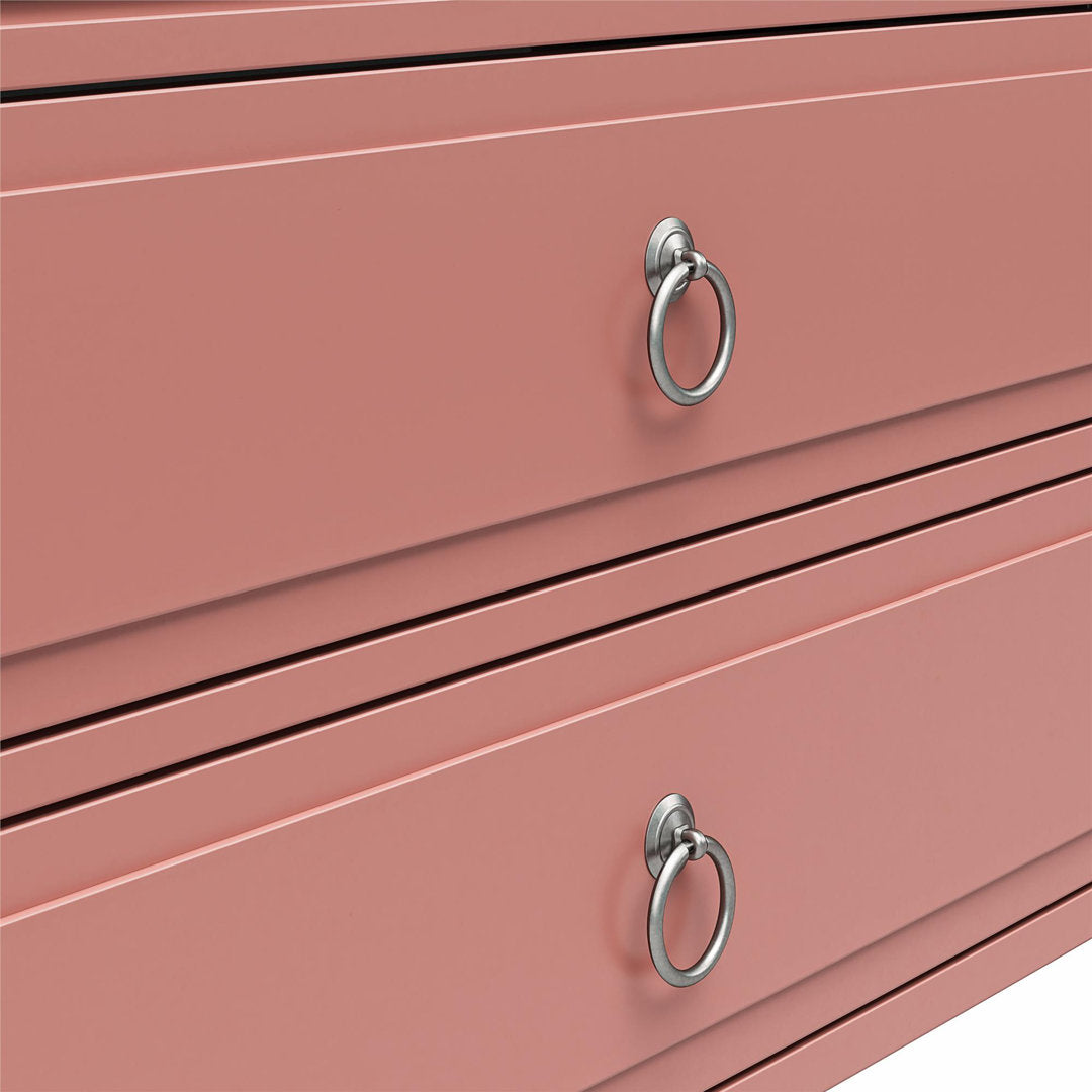 Her Majesty 2 - Drawer Nightstand Novogratz Color: Dusty Rose