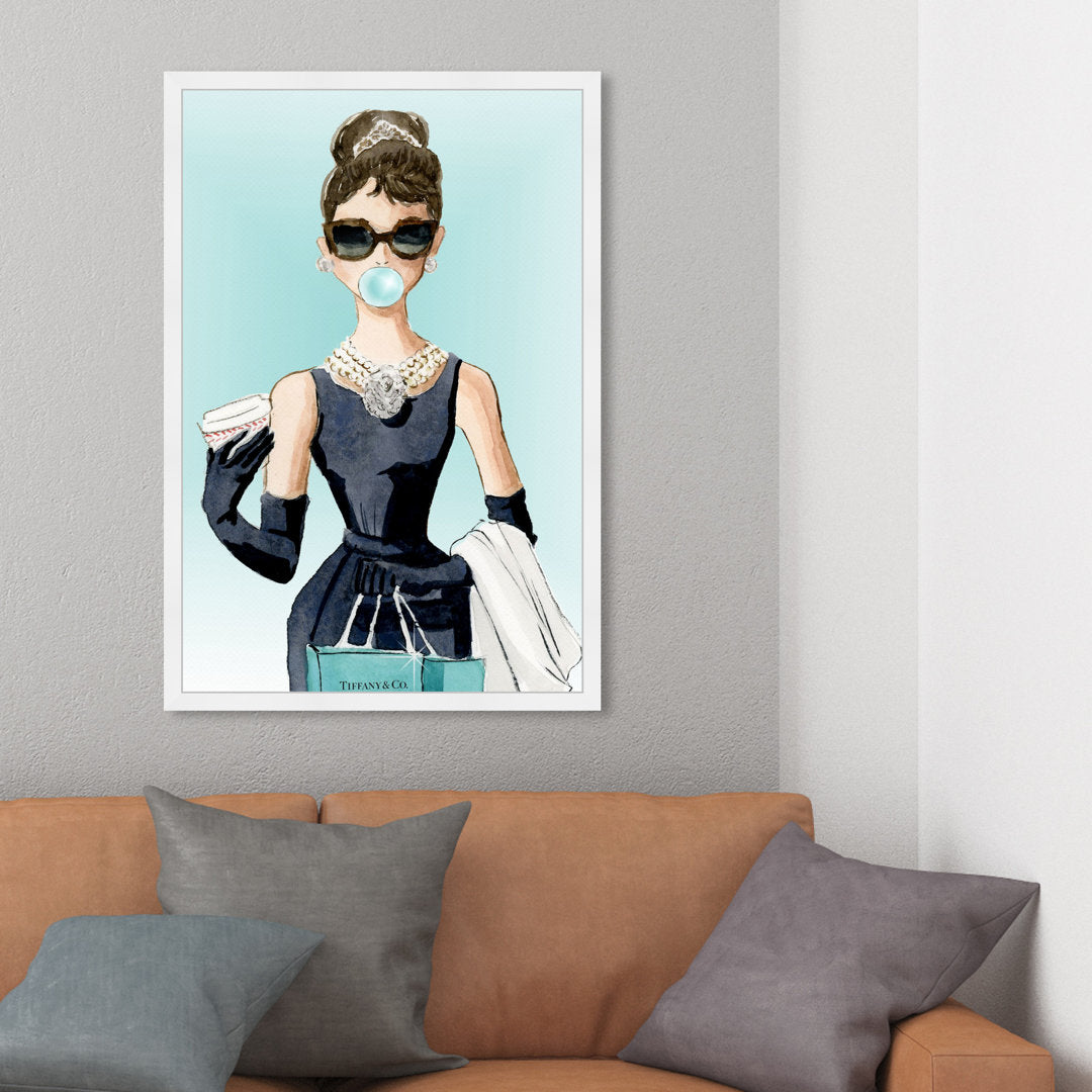 Bubble Gum Jewelry - Graphic Art on Canvas Oliver Gal Prints Size: 15" H x 10" W  Format: Wrapped Canvas