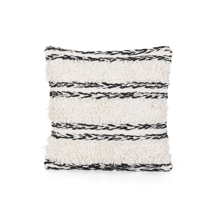 Cannock Boho Cotton Throw Pillow Cover Dakota Fields
