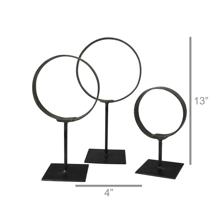 Rings On Stand Sculpture Latitude Run®