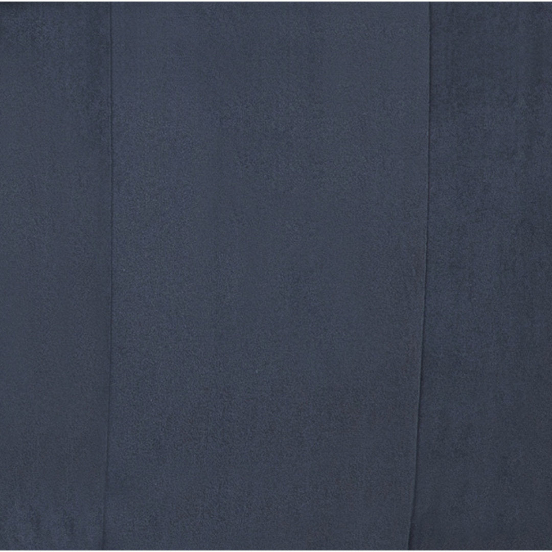 Ophelie 87" Rolled Arm Chesterfield Sofa Birch Lane™ Fabric: Navy Blue Velvet