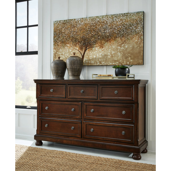 Emylie 7 Drawer 65.63" W Double Dresser Charlton Home®