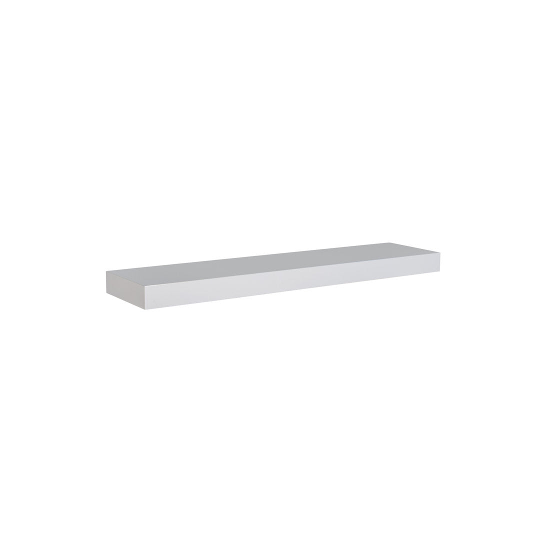 Sherice Floating Shelf AllModern Size: 1.97" H x 23.63" W x 10.24" D Finish: White