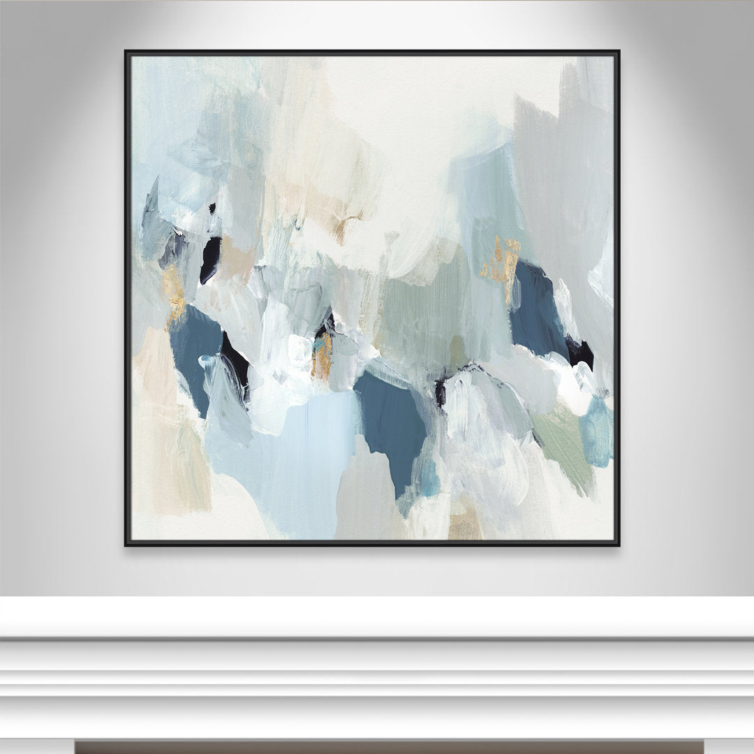 Little Talks II by Isabelle Z - Picture Frame Print on Canvas Casa Fine Arts Size: 46.5" H x 46.5" W x 2" D Format: Black Framed Canvas