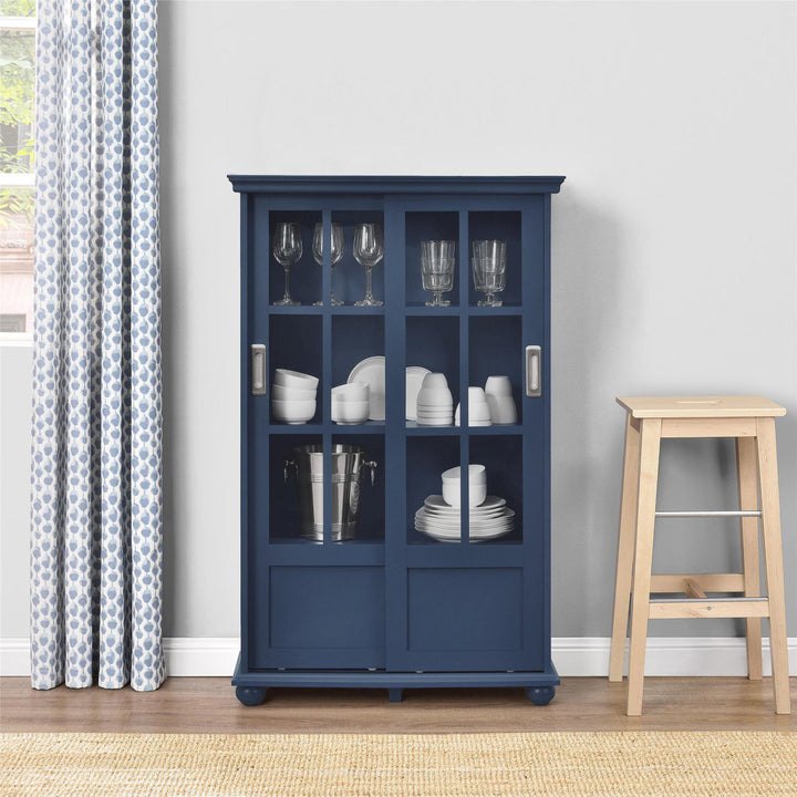 51" H x 31.75" W Standard Bookcase Andover Mills™ Color: Blue