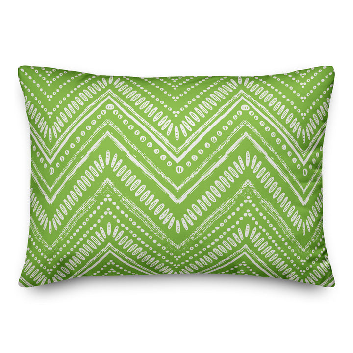 Outdoor Rectangular Pillow Designs Direct Creative Group Color: Green/Cream