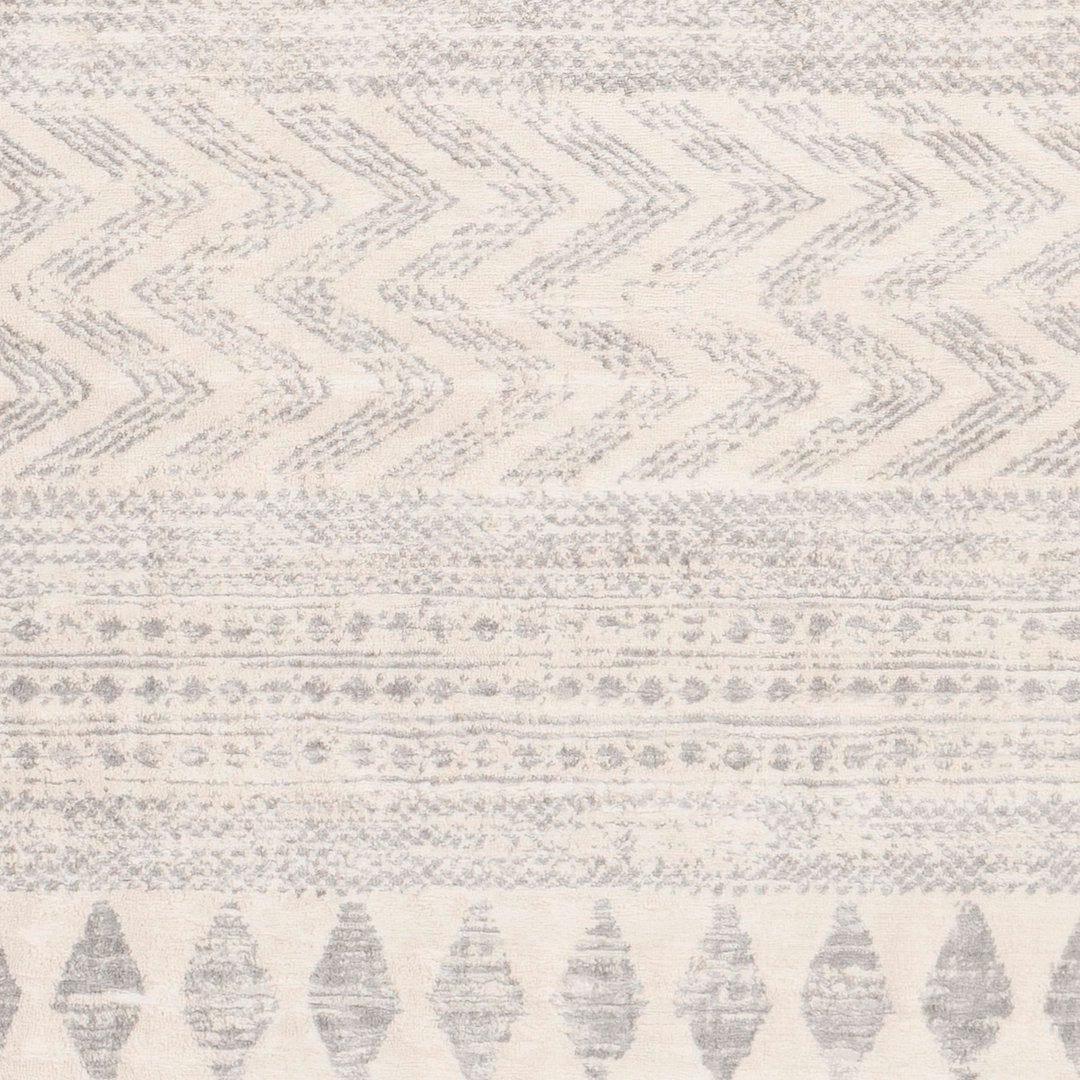 Herrod Geometric Gray/Taupe Area Rug Zipcode Design™ Rug Size: Rectangle 2' x 3'