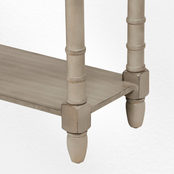 Carlito 58" Console Table Charlton Home® Color: Gray Wash