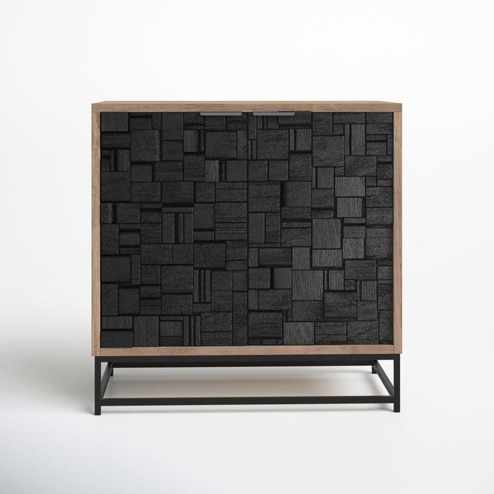 Maisara Iron 2 - Door Accent Cabinet Joss & Main
