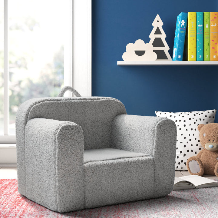Alexia Kids Club Chair Mack & Milo™ Color: Gray