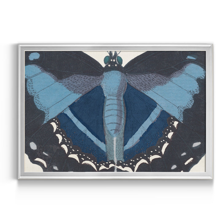 Beautiful Butterfly III' - Picture Frame Graphic Art on Canvas August Grove® Frame Color: Silver Size: 30.5" H x 42.5" W x 1.5" D