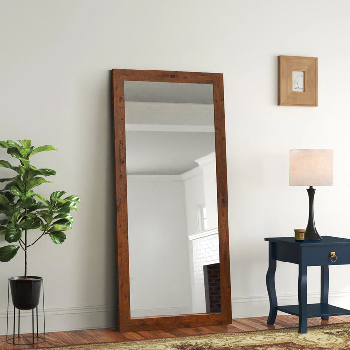 Lundeen Mirror Andover Mills™ Size: 70.5" H x 32" W Finish: Dark Walnut