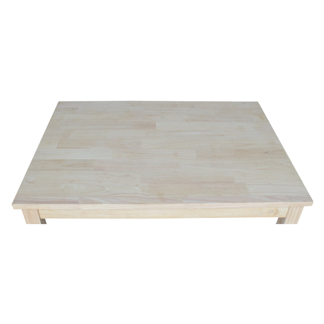 Dmitry Kids Solid Wood Rectangular Play Table and Chair Set Harper Orchard