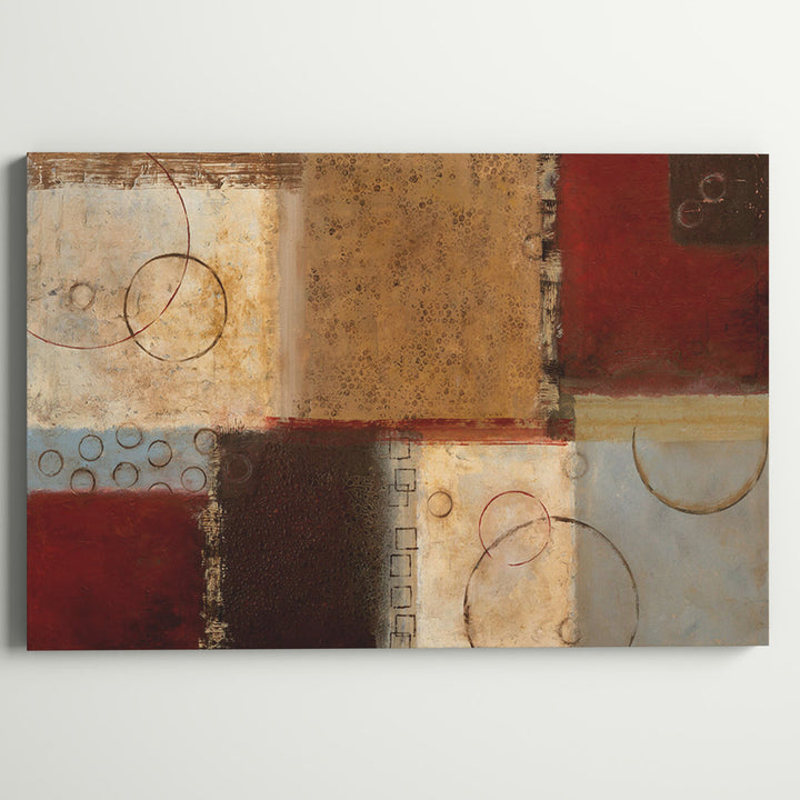 Seasons Go Round II - Wrapped Canvas Graphic Art Andover Mills™ Size: 32" H x 48" W x 1.5" D