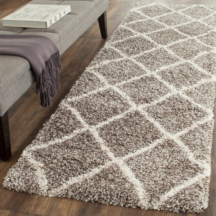 Darrol Performance Geometric Rug House of Hampton® Rug Size: Runner 2'3" x 10' Pile Height: Ultra Plush 2"