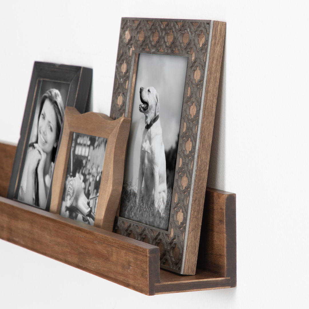 Kinta Wall Shelf Latitude Run® Finish: Rustic Brown