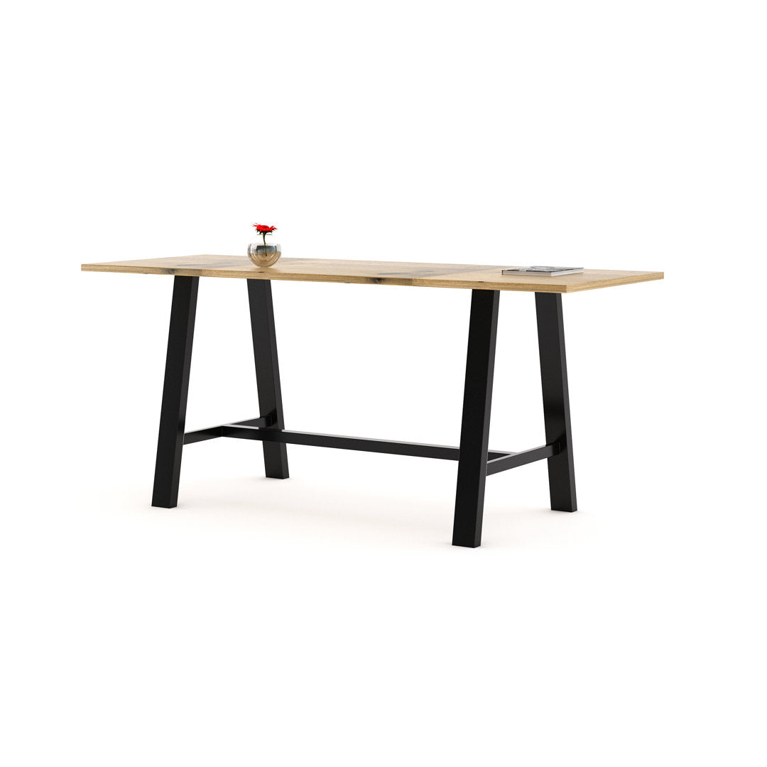 Midtown Solid Wood Breakroom Table KFI Studios Size: 36" H x 96" L x 36" W Top Finish: Teak