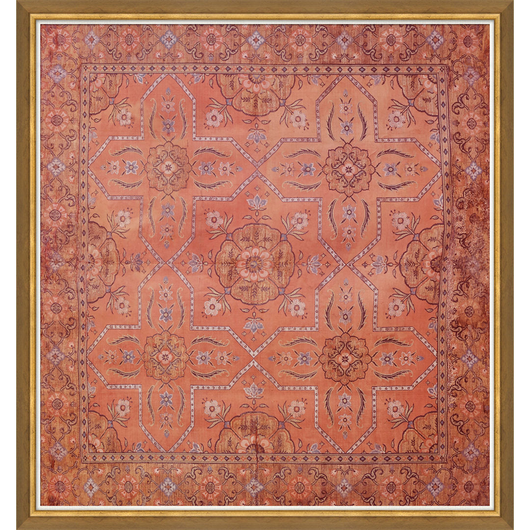 Textile Design Framed Graphic Art Print Joss & Main