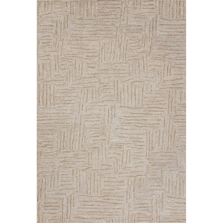Chris Loves Julia x Loloi Polly Smoke / Sand Area Rug Chris Loves Julia x Loloi Rug Size: Rectangle 3'6" x 5'6"