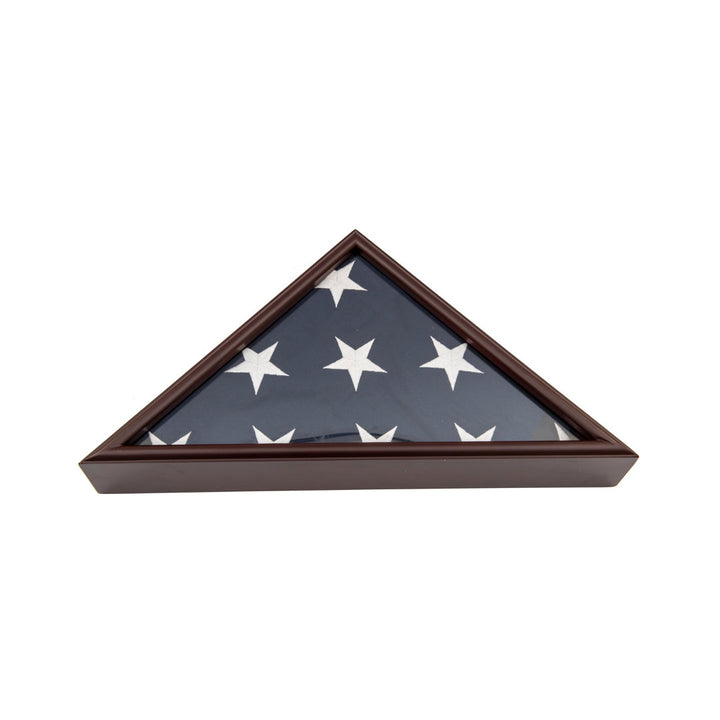 Burial/Funeral/Veteran Flag Elegant Display Case DECOMIL