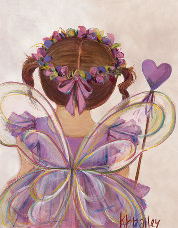 Little Fairy Princess by Kristina Bass Bailey Canvas Art Oopsy Daisy