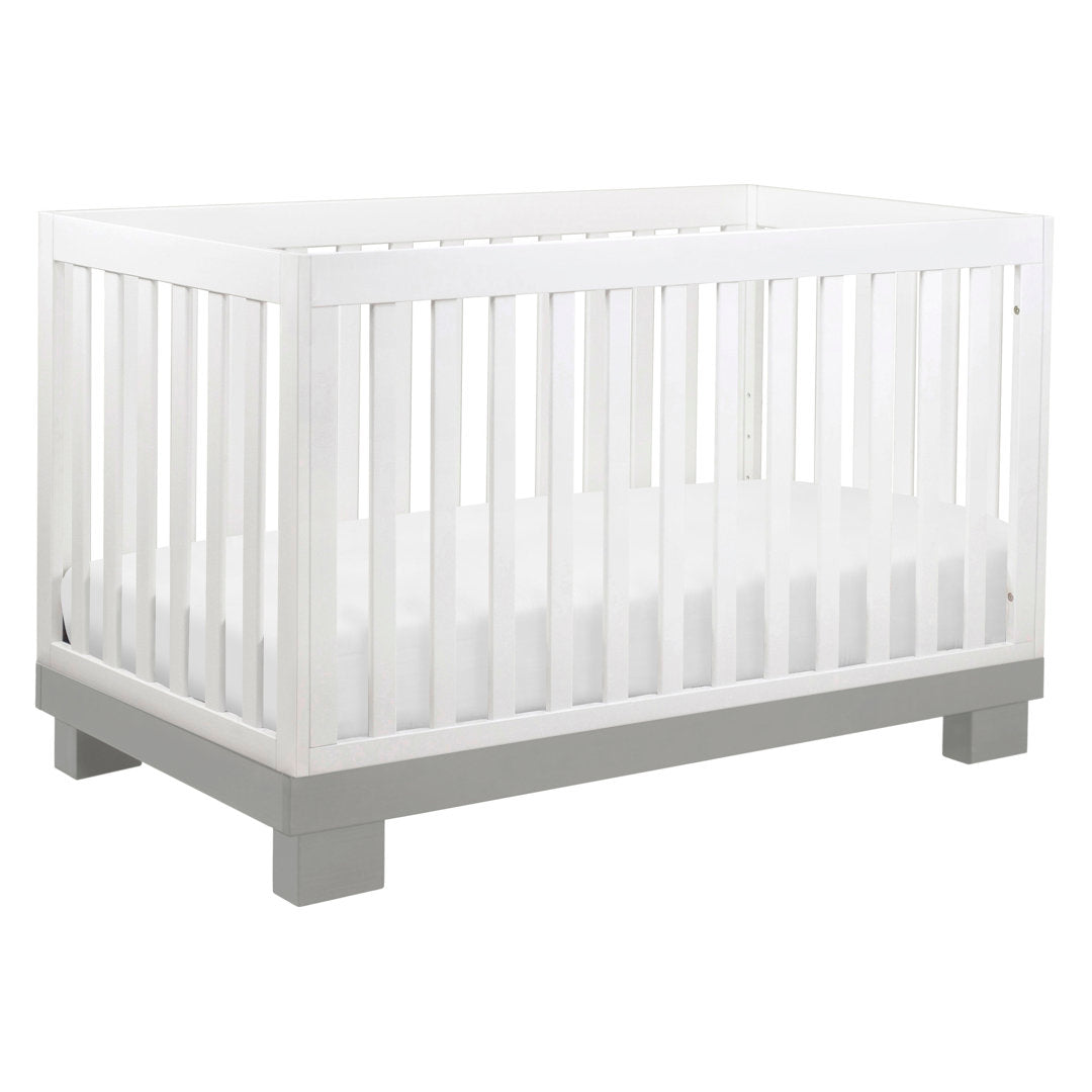 Modo 3-in-1 Convertible Crib babyletto Color: White/Gray