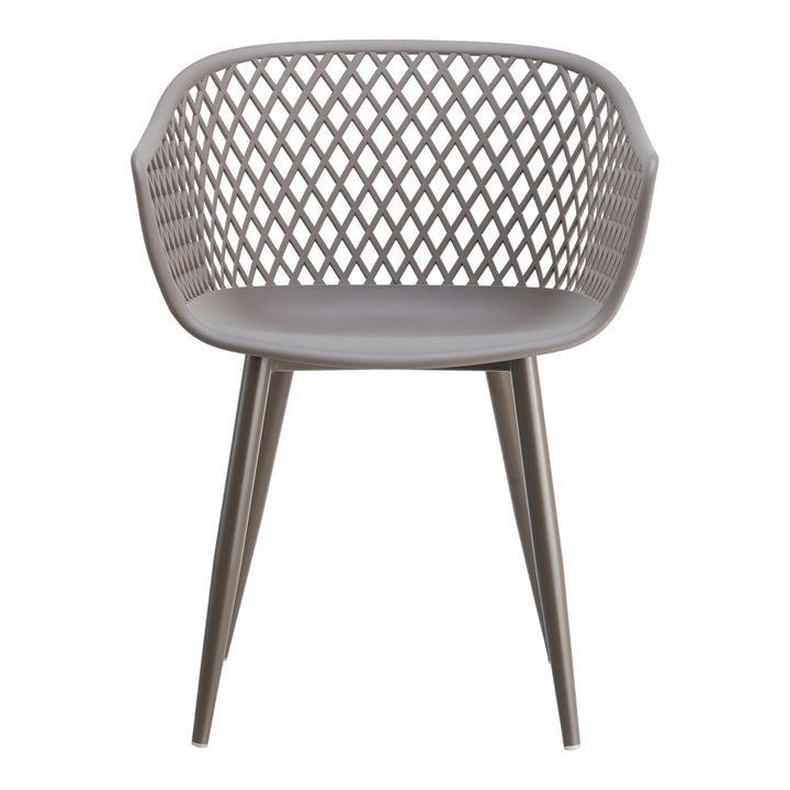 Newark Patio Dining Armchair (Set of 2) AllModern Color: Gray