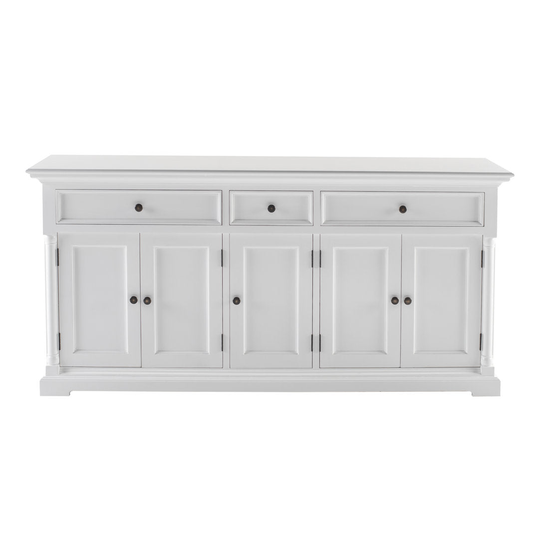 3 Drawer Solid Wood Buffet Table Red Barrel Studio®