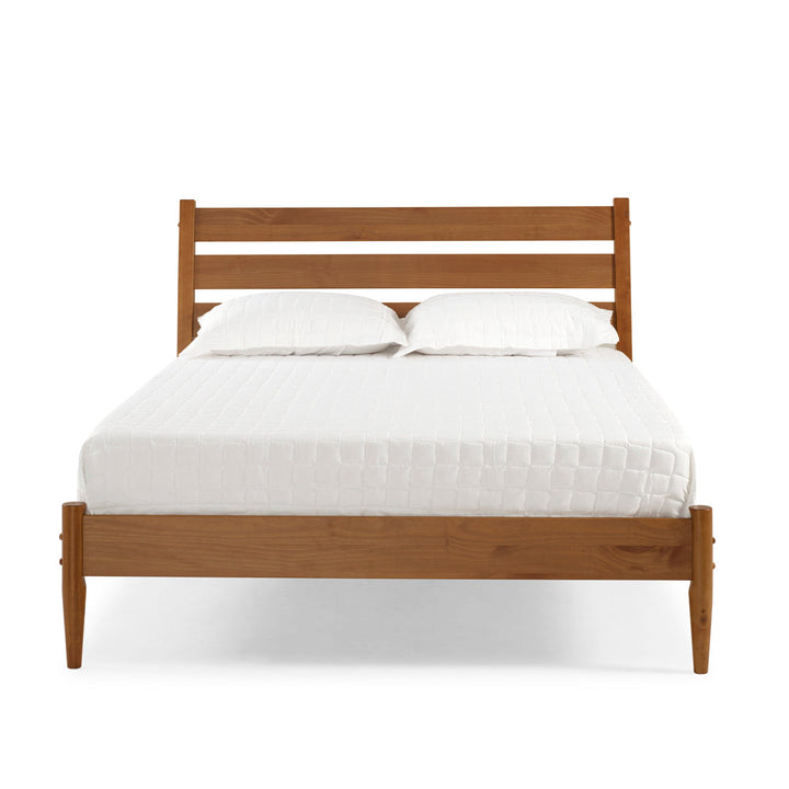 Grady Queen Size Solid Wood Bed AllModern Color: Castanho