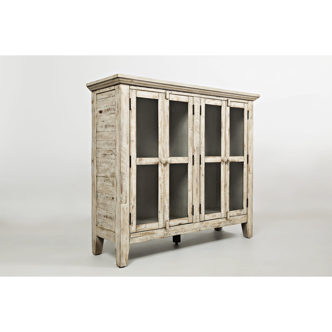 Eau Claire 4 - Door Accent Cabinet Kelly Clarkson Home Color: Scrimshaw