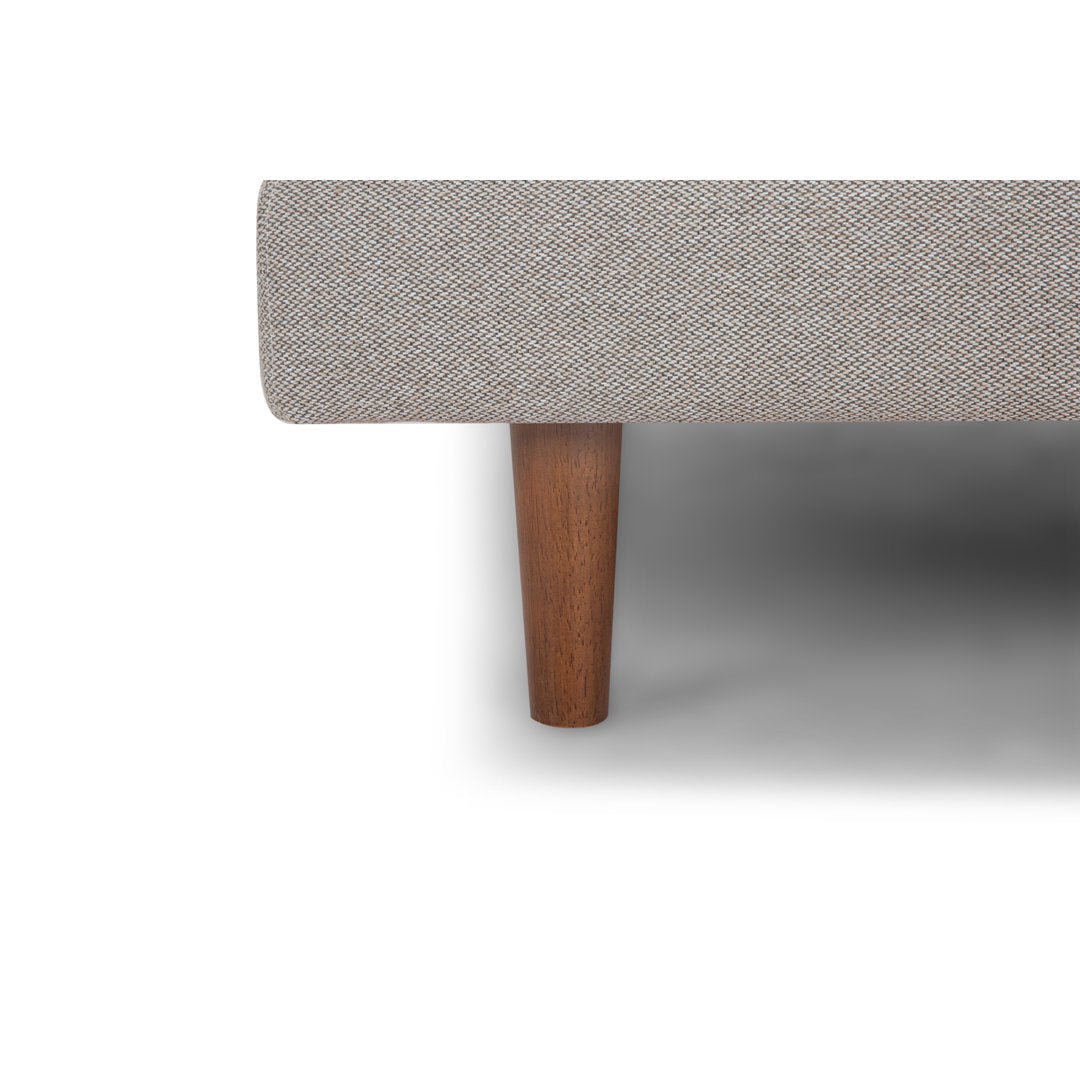 Laguna Upholstered Chaise Sectional AllModern Orientation: Right Hand Facing, Body Fabric: Mushroom Performance Basketweave