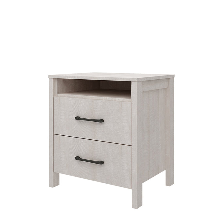 Allysyn 22.7" 2 Drawer Nightstand Wade Logan® Color: Dusty Gray Oak