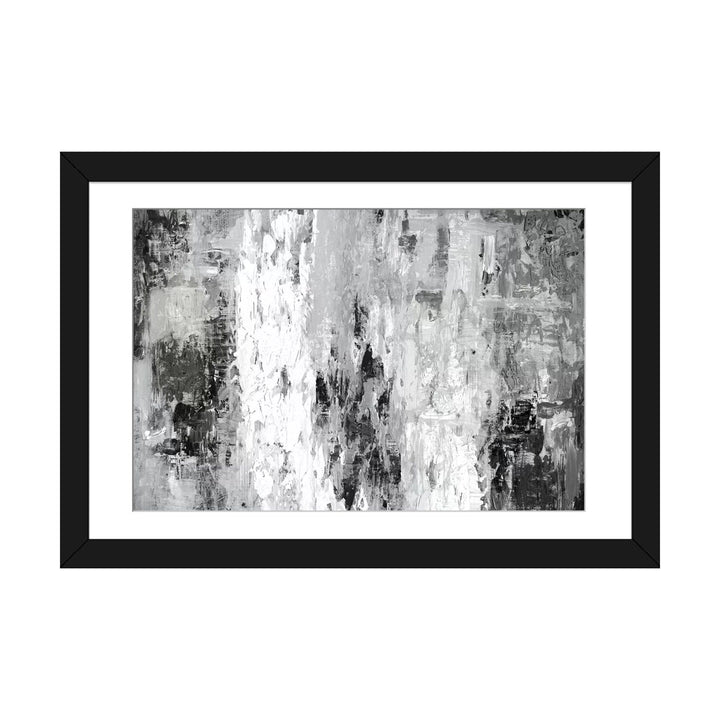 Black And White Abstract IV by PI Studio - Wrapped Canvas Print The Twillery Co.® Size: 26" H x 40" W x 1.5" D Format: Black Framed