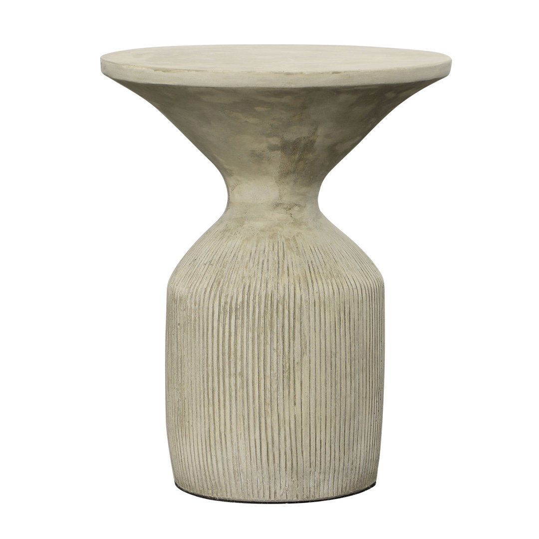 Midtown Stone/Concrete Side Table Birch Lane™
