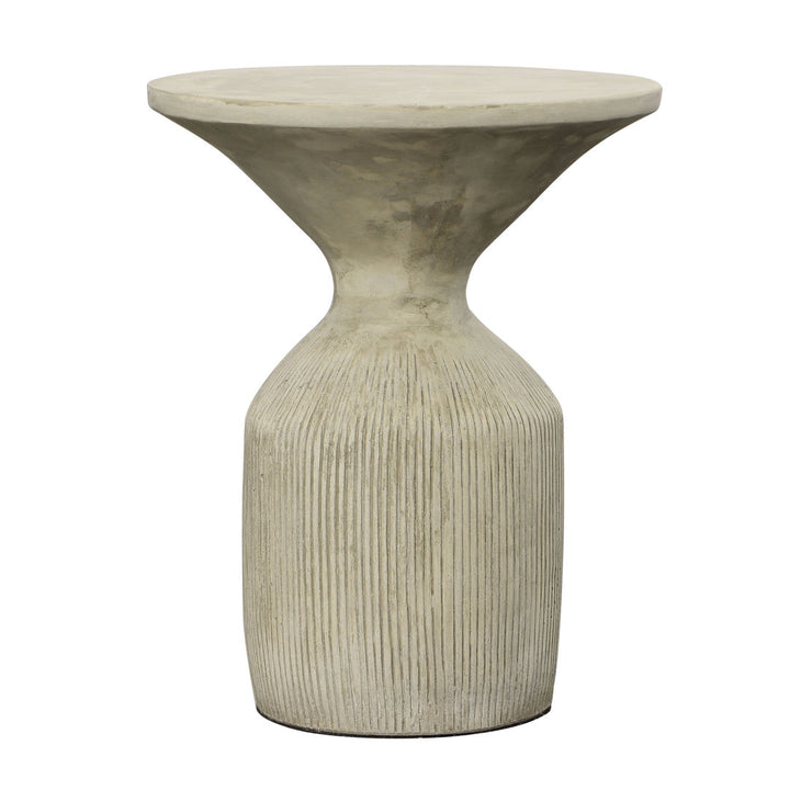 Midtown Stone/Concrete Side Table Birch Lane™