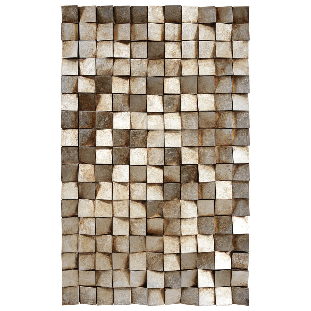 Textured 1 by Primo - Unframed Blocks on Wood Red Barrel Studio®