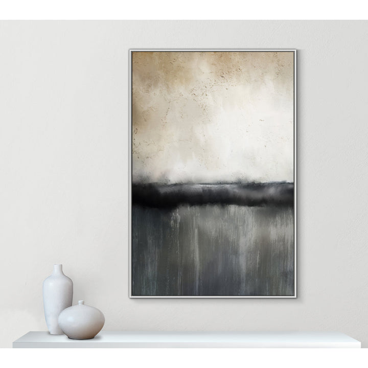 Sunset by Kimberly Allen Print Joss & Main Size: 61.5" H x 41.5" W x 2" D Format: White Framed Canvas
