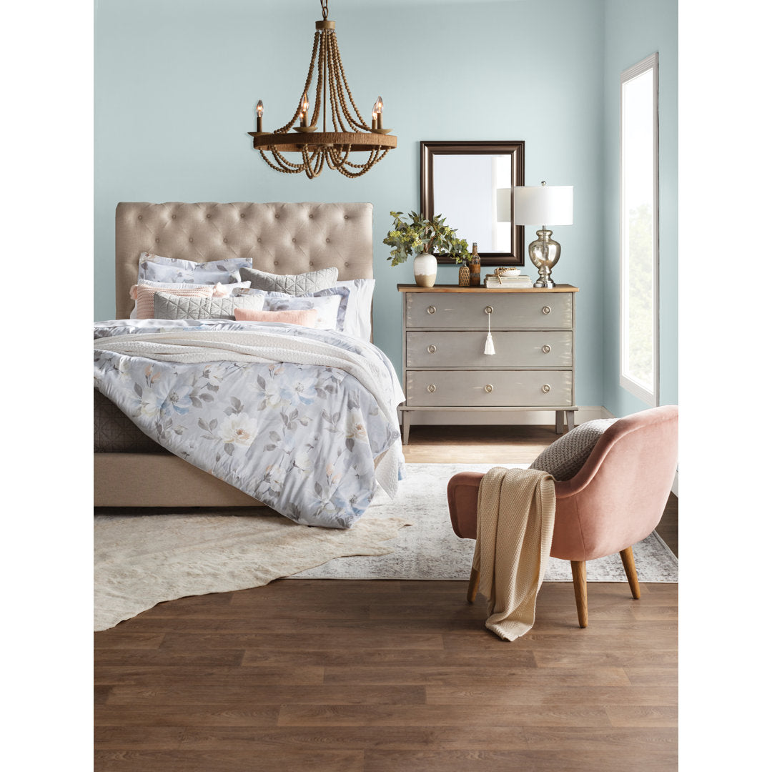 Brandt Floral Gray Area Rug Mistana™ Rug Size: Rectangle 7'10" x 11'
