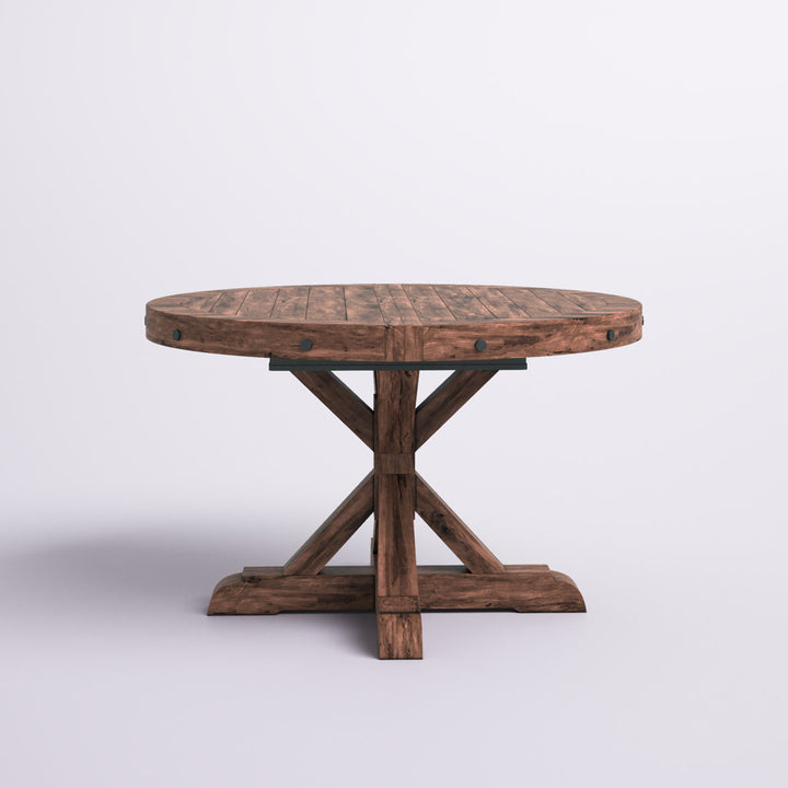Trevion Solid Mahogany Dining Table Mistana™