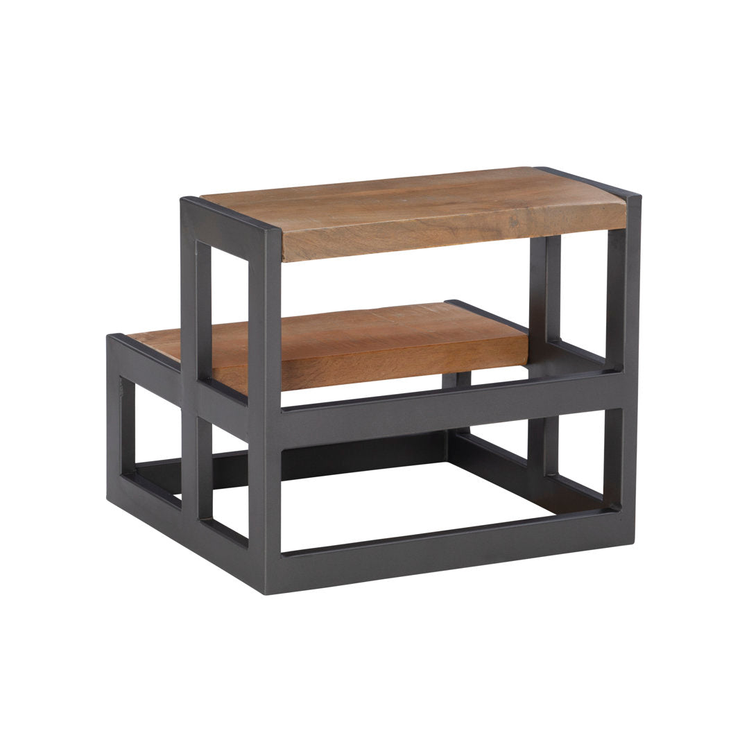 Majeski 2 - Step Wood Step Stool Trent Austin Design® Color: Gray