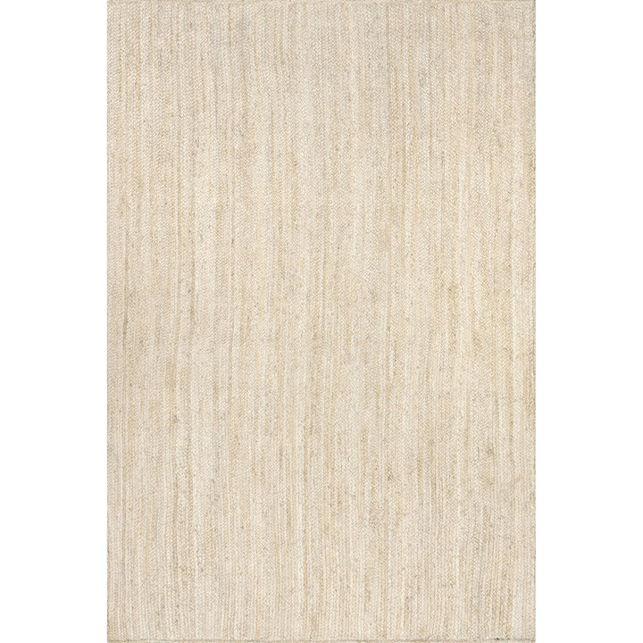 Cruise Handmade Braided Jute Area Rug in Off White Highland Dunes Rug Size: Rectangle 12' x 18'