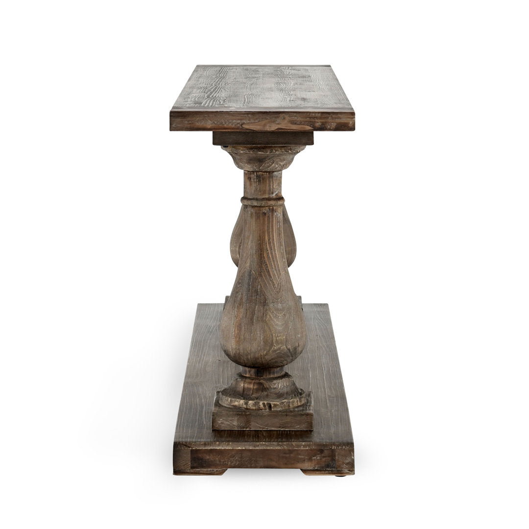 Farrer 71" Solid Wood Console Table Ophelia & Co.